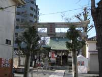 立石諏訪神社鳥居