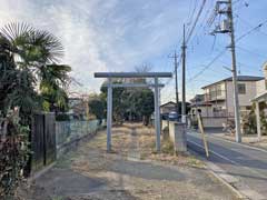 西水元天祖神社鳥居