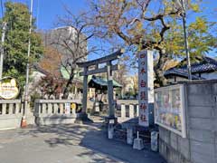 四つ木白髭神社鳥居