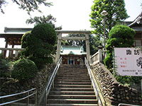 袋諏訪神社鳥居