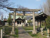 白山神社鳥居