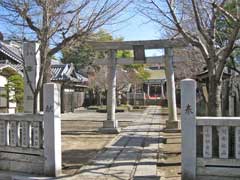 岩淵八雲神社鳥居