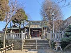 岩淵八雲神社ニの鳥居