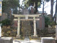 十条富士神社鳥居