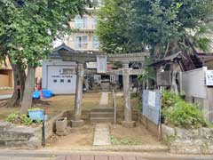 十条日枝神社鳥居