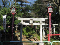 四本木稲荷神社鳥居