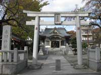 浮間氷川神社鳥居