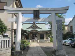 大島愛宕神社鳥居