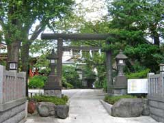 東大島神社鳥居