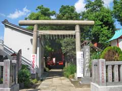 大島稲荷神社鳥居