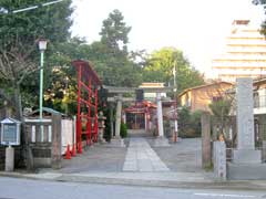 富賀岡八幡宮鳥居