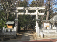 八雲氷川神社鳥居