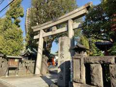 元麻布氷川神社鳥居