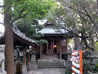 広尾稲荷神社社殿