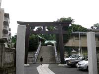 白金氷川神社鳥居