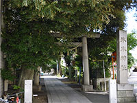 中野氷川神社鳥居