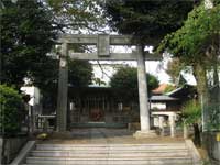 本郷氷川神社鳥居