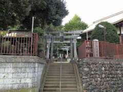 上高田氷川神社鳥居