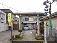 一山稲荷神社鳥居