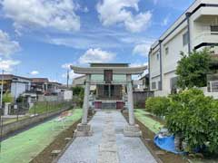 羽根沢稲荷神社鳥居