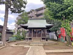 氷川台諏訪神社社殿