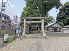 江古田浅間神社鳥居