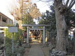 中村御嶽神社鳥居