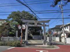 練馬白山神社鳥居