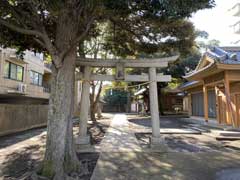 竹下稲荷神社鳥居