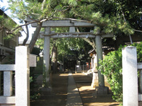 石神井神社鳥居