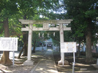 北野八幡神社一鳥居