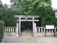 諏訪神社鳥居