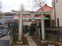 土支田北野神社鳥居