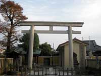 新井宿春日神社鳥居