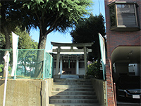 馬込浅間神社鳥居