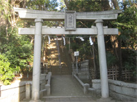 田園調布八幡神社鳥居