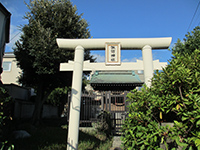 馬込諏訪神社鳥居