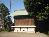 嶺白山神社神楽殿