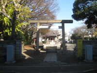 萩中神社鳥居