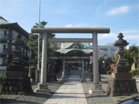 羽田神社参道