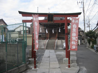 白魚稲荷神社鳥居