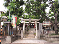 道々橋八幡神社鳥居