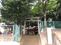 久が原西部八幡神社鳥居