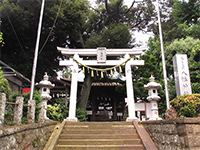 久が原東部八幡神社鳥居