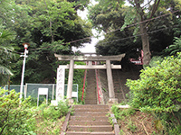 子安八幡神社鳥居