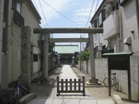 道塚神社鳥居