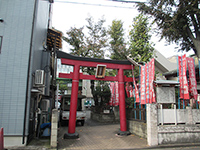 王森稲荷神社鳥居