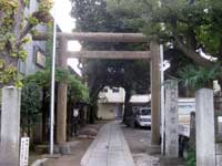 根岸神社鳥居