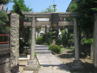 大森金山神社鳥居