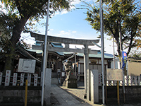 谷戸三輪神社鳥居